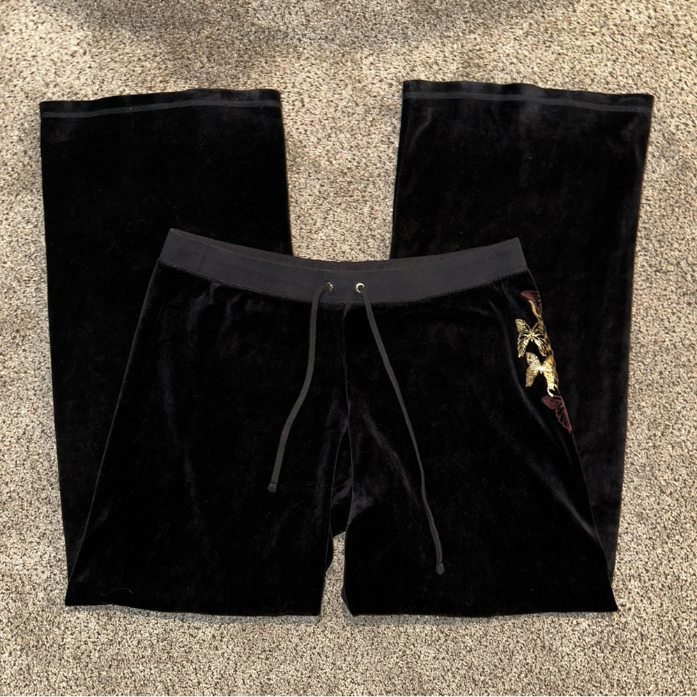 Vintage Juicy Couture Velour Drawstring Pants